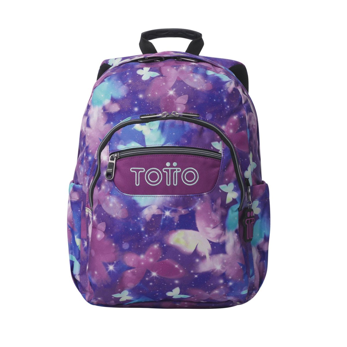 Mochila escolar adaptable a carro Totto Acuareles Star Butterfly - 44cm - Imagen 2