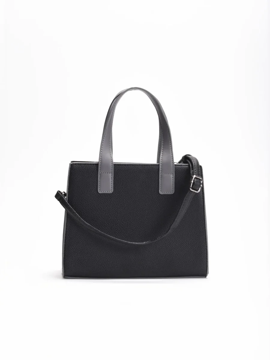 Bolso de mano negro pequeño - Imagen 4