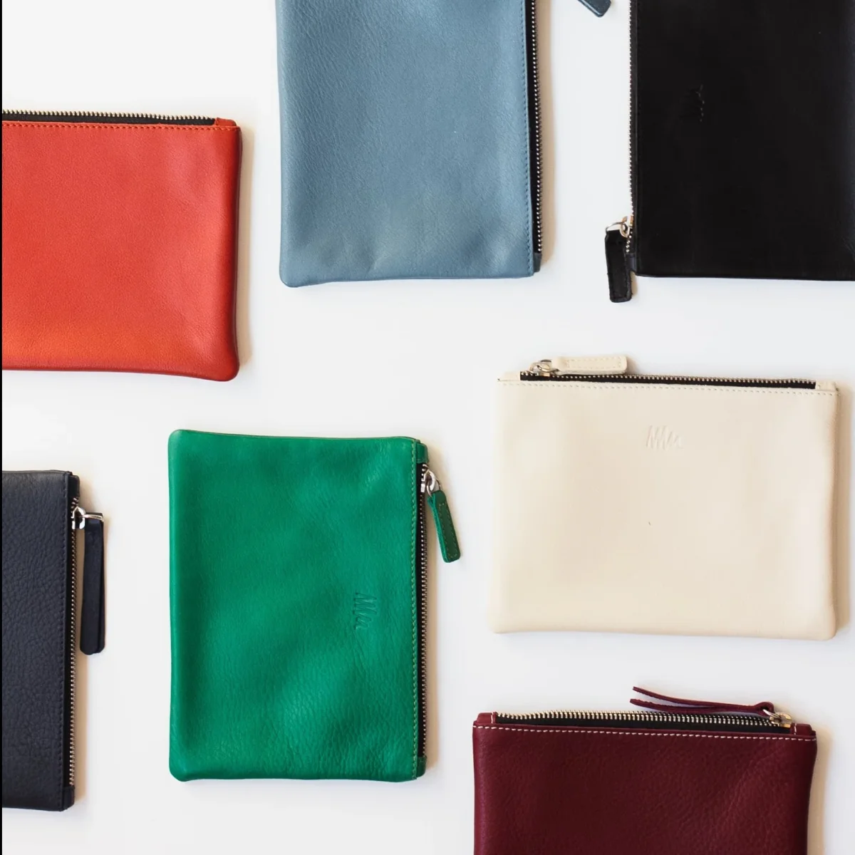 Cartera de cuero cruda - Imagen 8