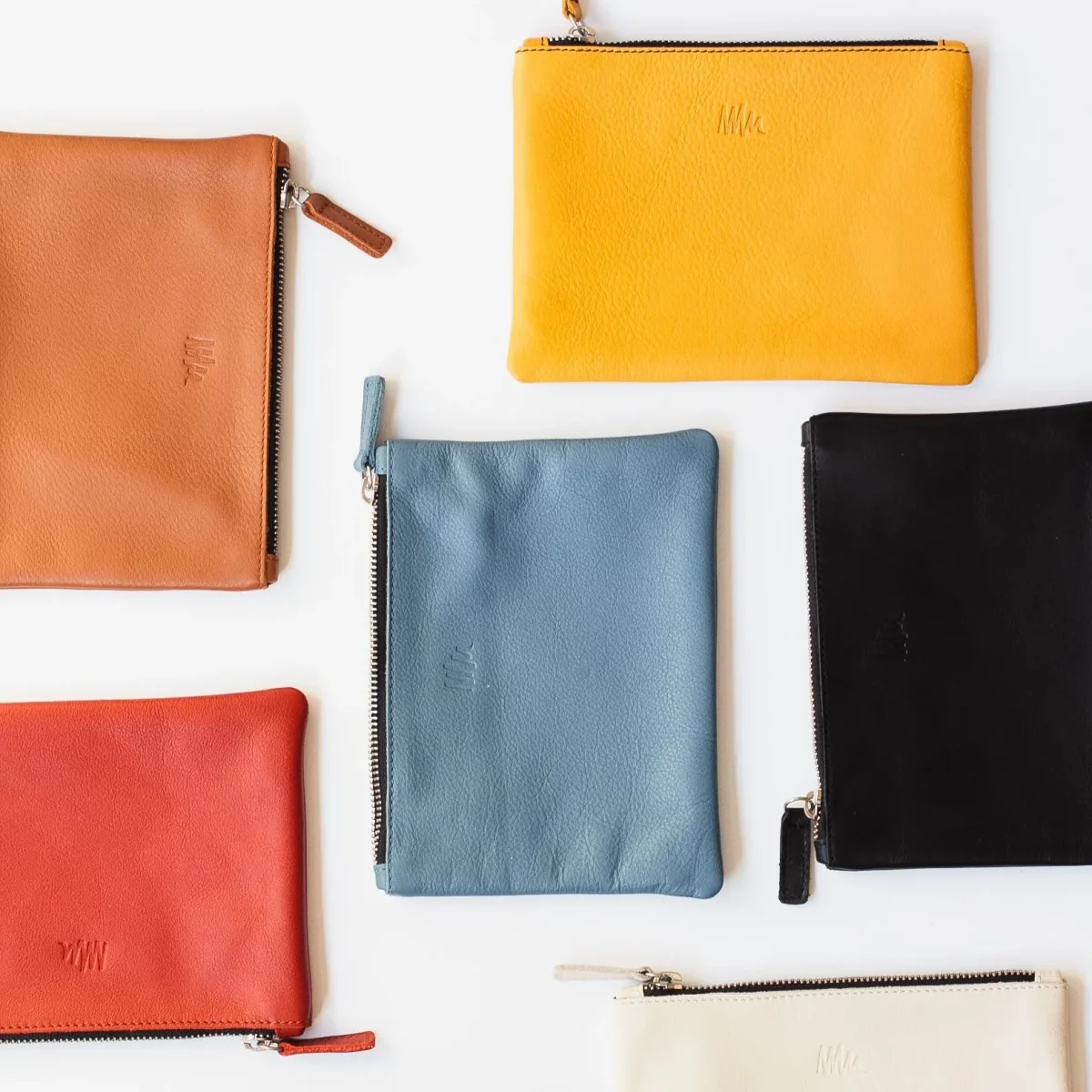 Cartera de cuero camel - Imagen 6