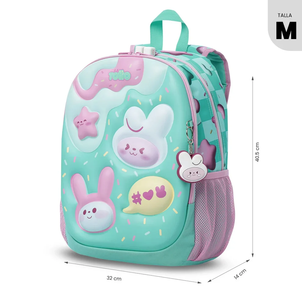 Mochila Totto Bunny Pump - 40.5cm - Imagen 4