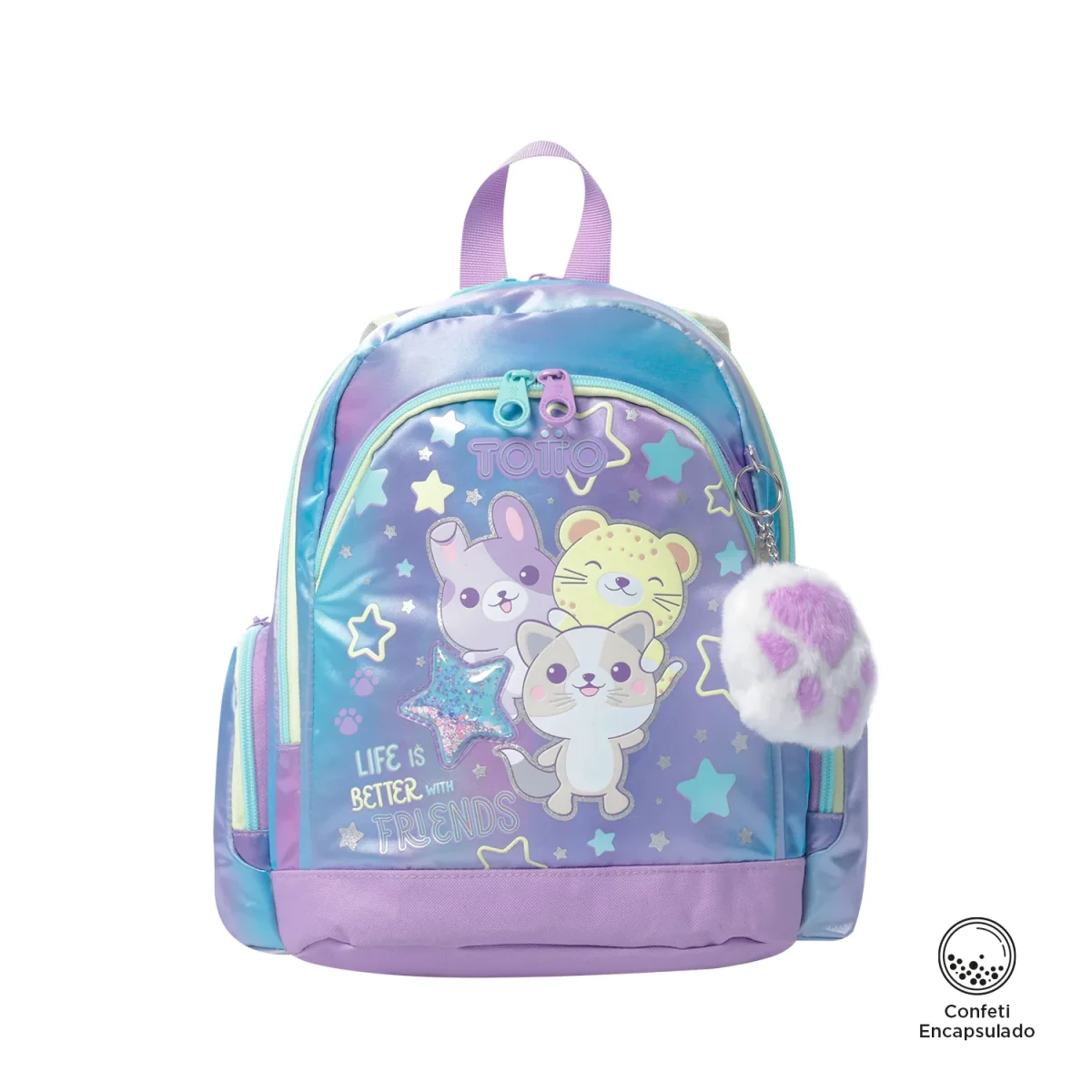 Mochila Infantil Totto Friends S - 32 cm - Imagen 2