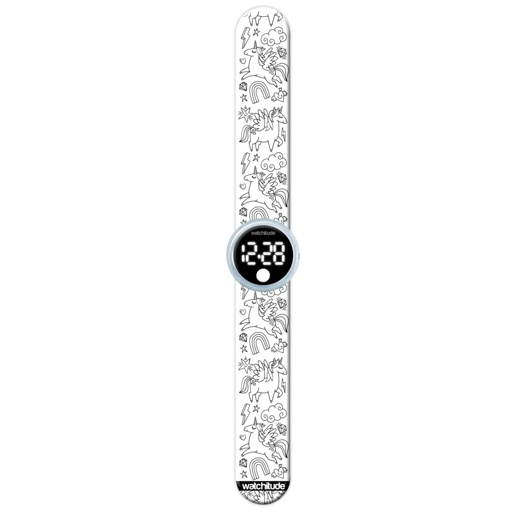 Reloj Coloreable Unicornios - Imagen 3