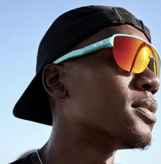 Oakley Corridor Prizm Ruby Matte Celeste - Imagen 3