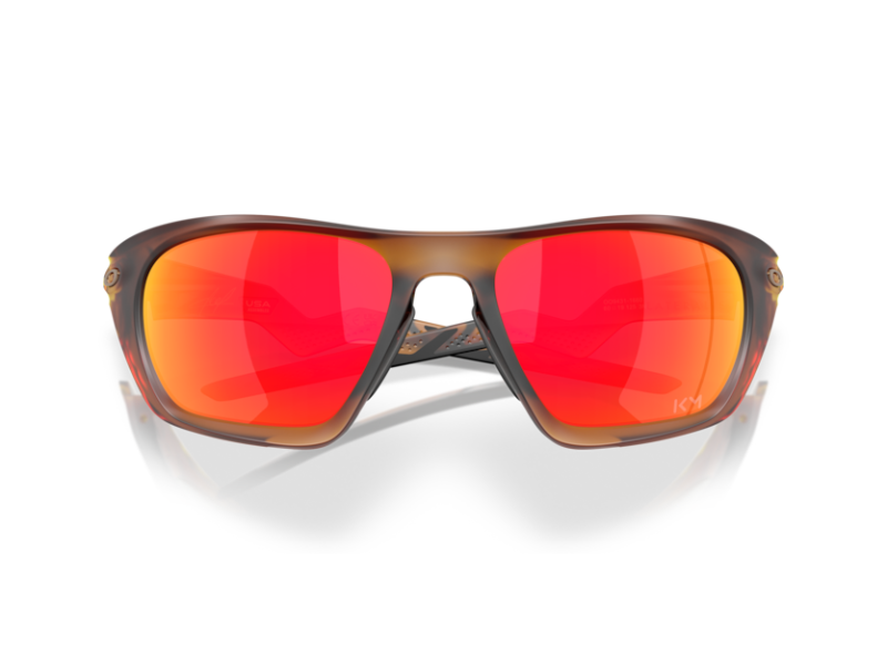 Oakley Lateralis Kylian Mbappé Matte Dark Amber Prizm Ruby - Imagen 4