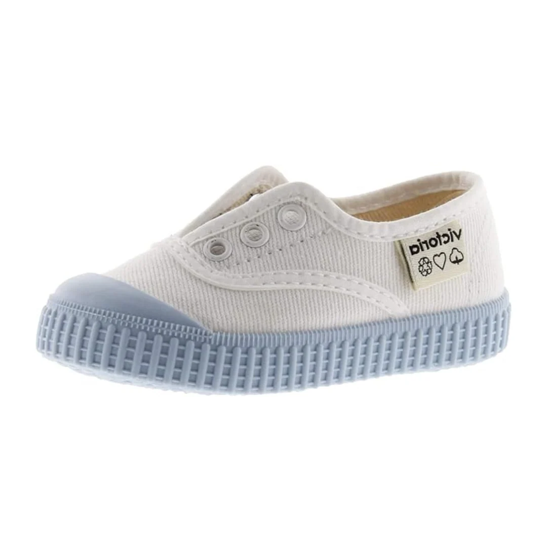 Zapatillas Lona Dear World Azul - Imagen 2
