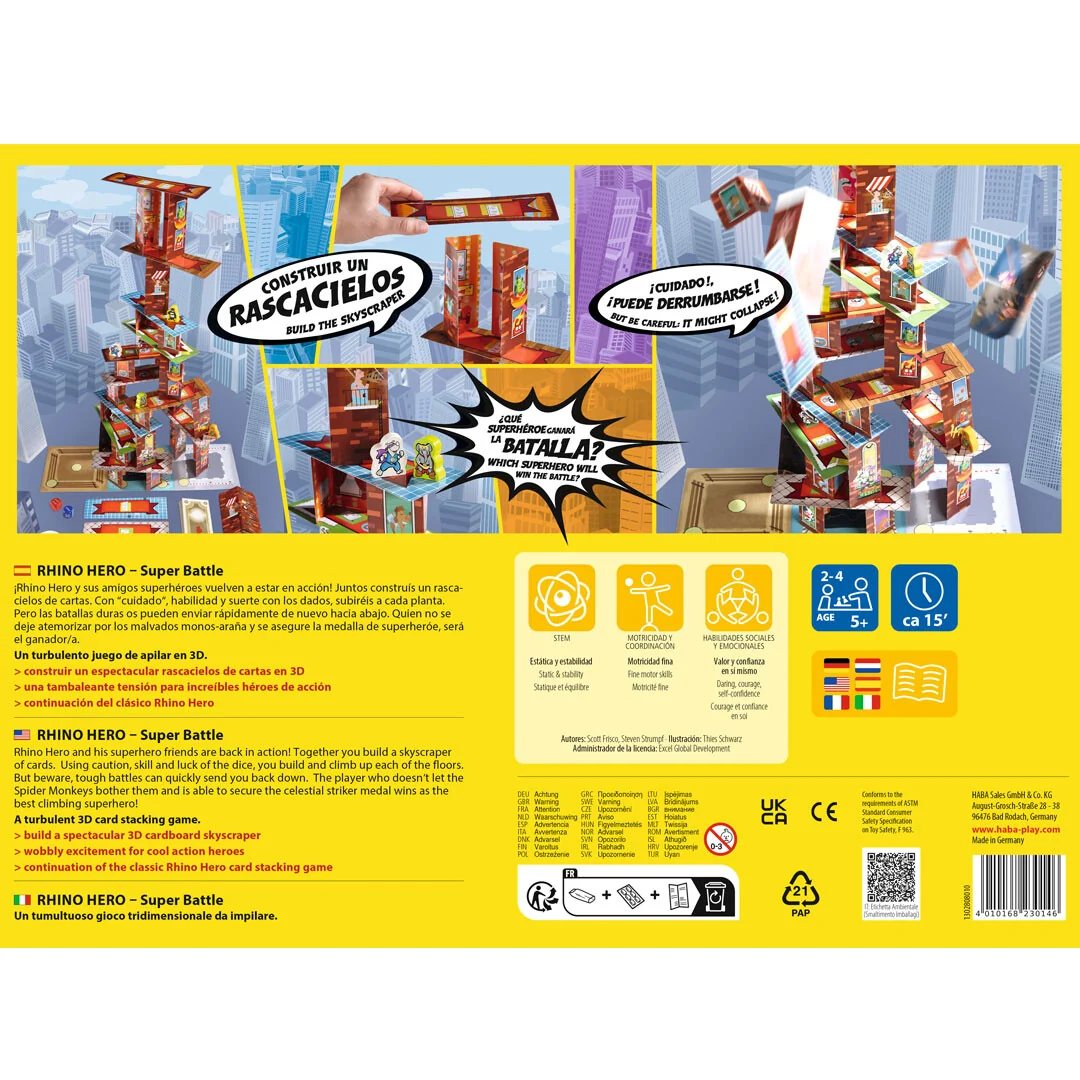 Rhino Hero - Super Battle - Imagen 3