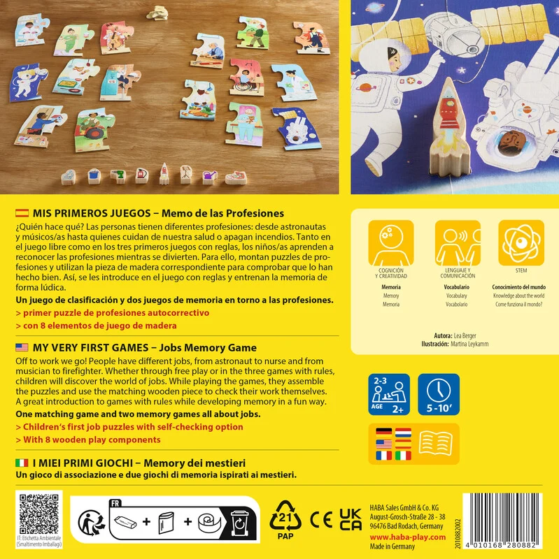 Mis Primeros Juegos - Memo de las Profesiones - Imagen 7
