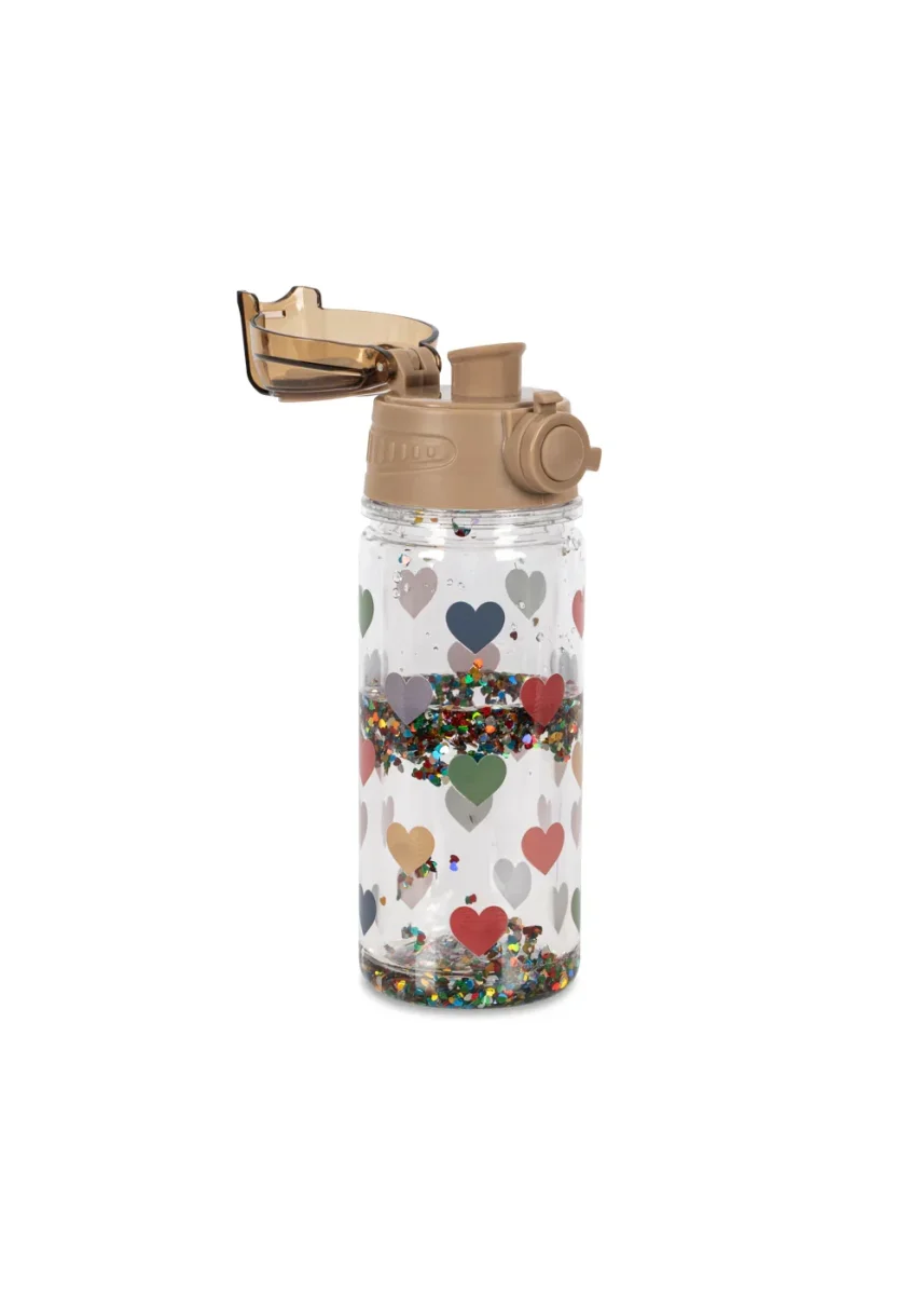 Botella Glitter Corazones - Imagen 3