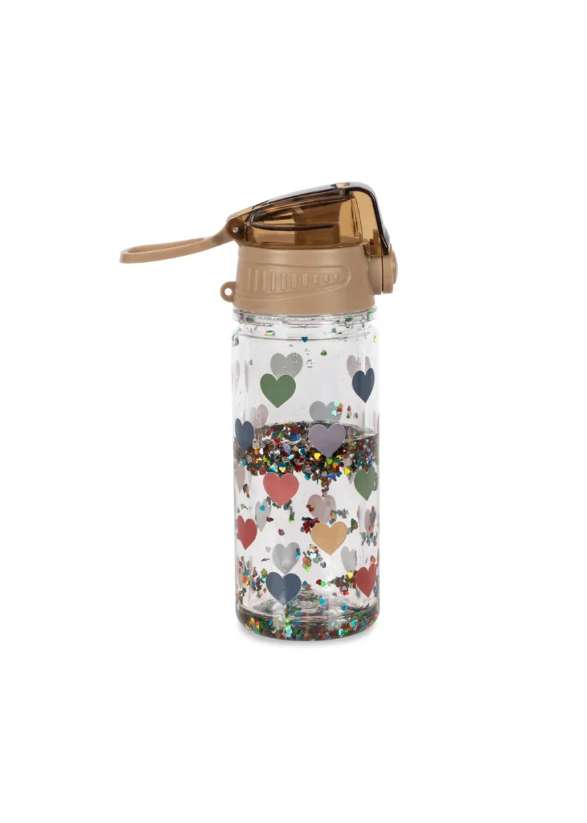 Botella Glitter Corazones - Imagen 4