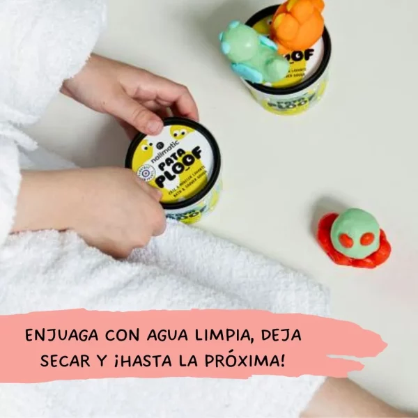 Plastilina de Baño Pataploof Rojo - Imagen 5