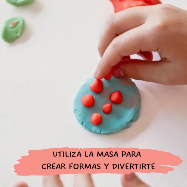 Plastilina de Baño Pataploof Rojo - Imagen 3