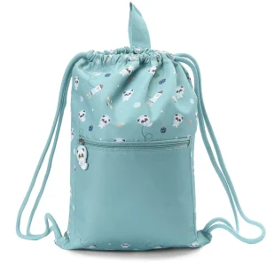 Mochila Saco Impermeable Pandas in Space
