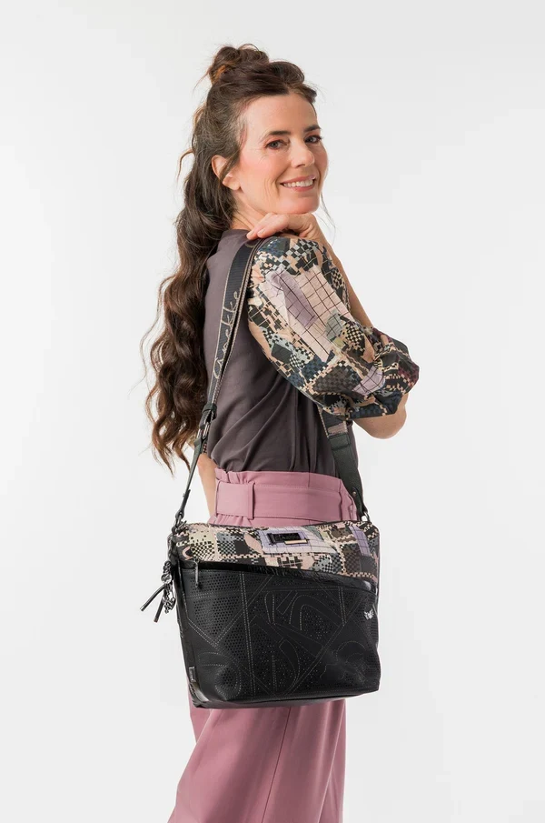 Bolso bandolera grande Anekke Iron - Imagen 2