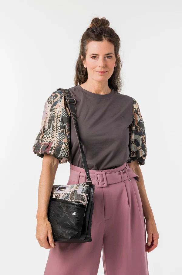 Bolso bandolera grande Anekke Iron - Imagen 3