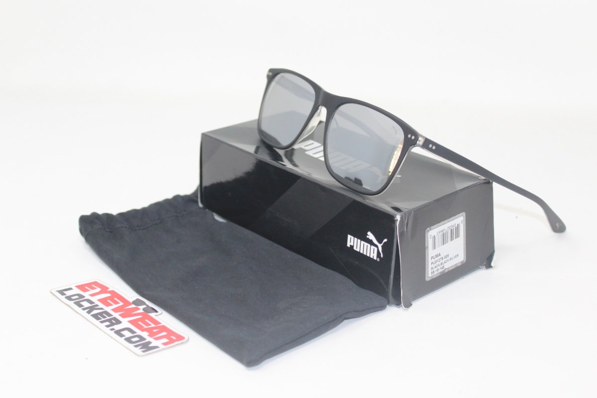 Puma PU0127S Black Silver - Imagen 4