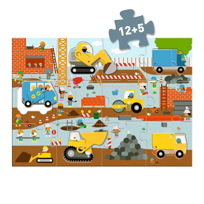 Puzzle Gigante de Construcción - Imagen 3