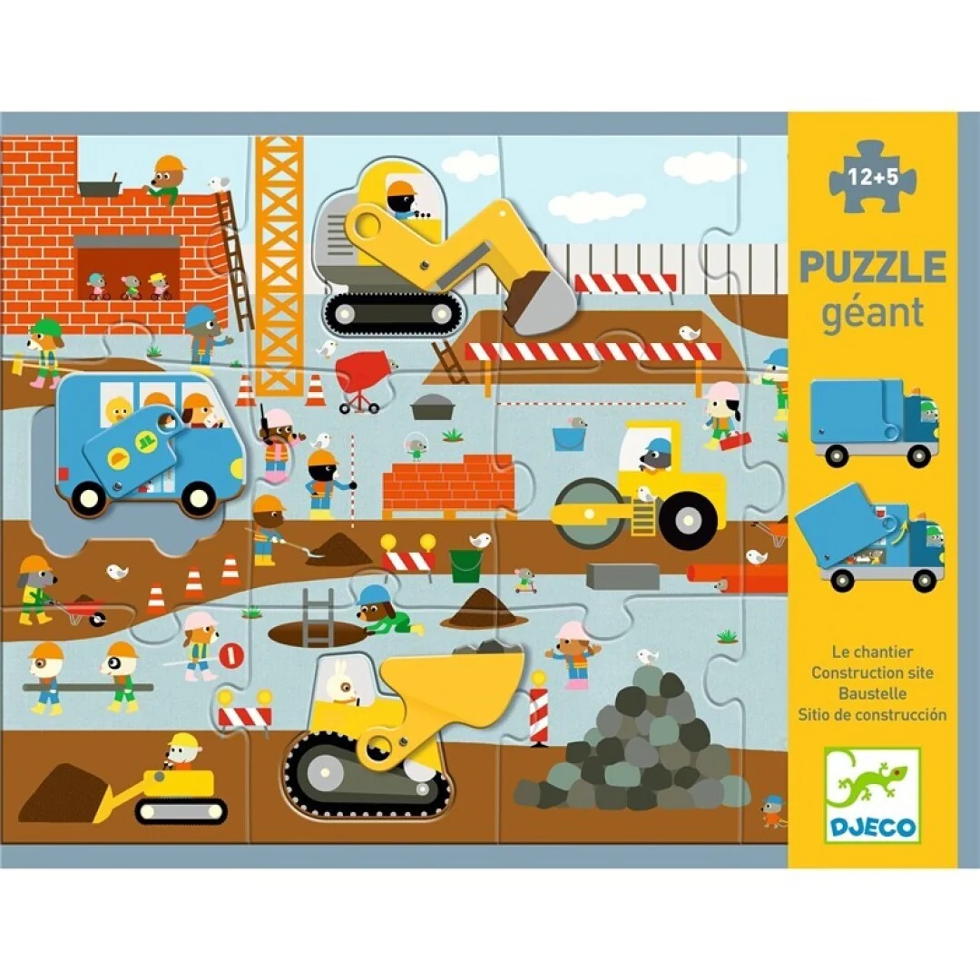 Puzzle Gigante de Construcción - Imagen 2