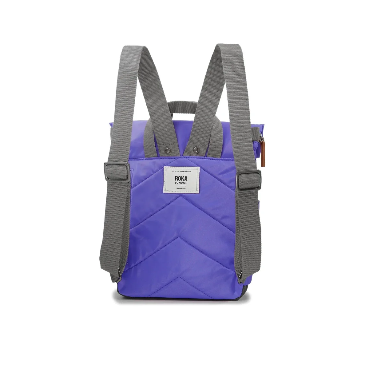 Mochila Roka London Canfield B - Simple Purple - Pequeña - Imagen 4