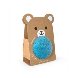 Pelota de Peluche Azul - 12cm