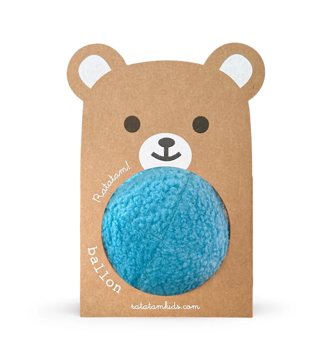 Pelota de Peluche Azul - 12cm - Imagen 4