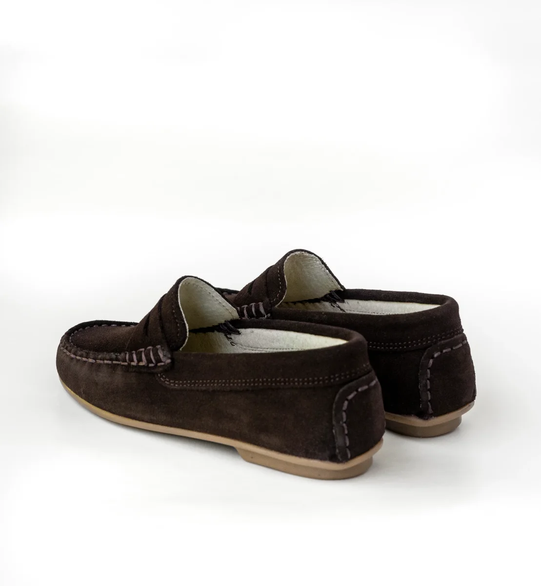 Mocasín Álvaro - Ante Marrón - Imagen 7