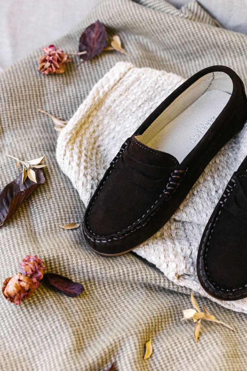 Mocasín Álvaro - Ante Marrón - Imagen 6