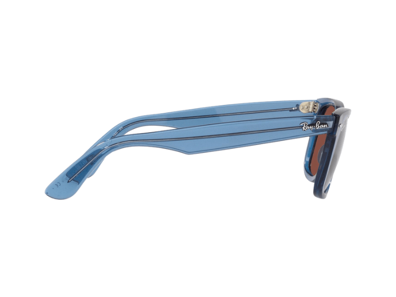 Ray Ban Wayfarer RB2140 Transparent Blue Brown - Imagen 6
