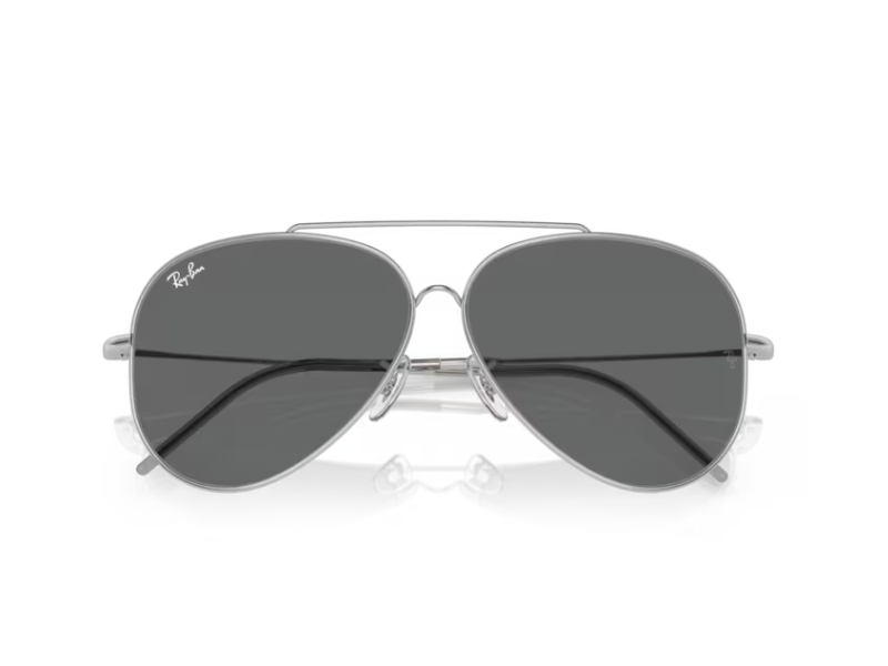 Ray Ban Aviador Reverse Plateado - Imagen 5