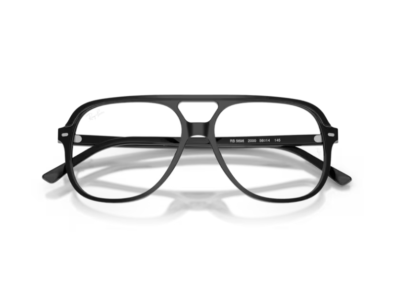 Ray Ban Bill RX5698 Polished Black - Imagen 6