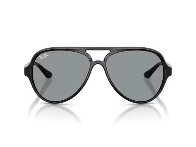 Ray Ban Cats RB4125 Polished Black Grey - Imagen 5