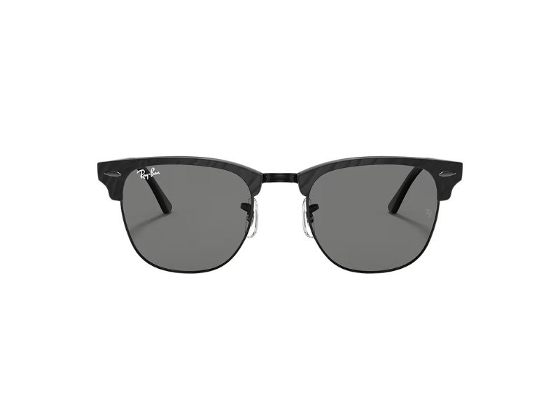 Ray Ban Clubmaster RB3016 Polished Black Dark Grey - Imagen 3