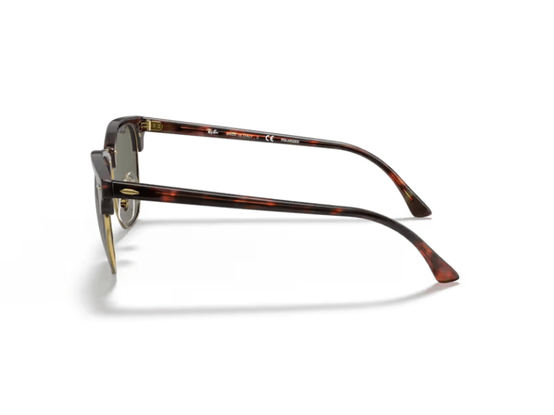 Ray Ban Clubmaster RB3016 Red Havana G-15 Green Polarizadas - Imagen 4