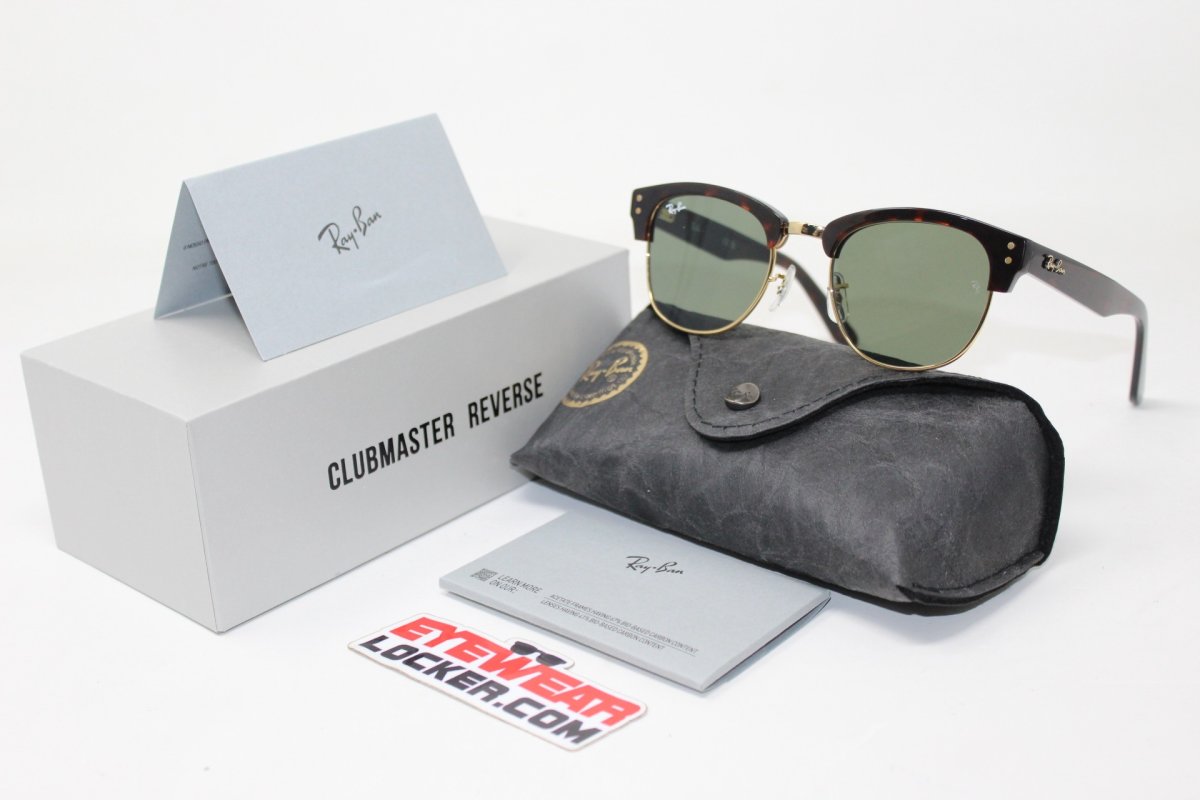 Ray Ban Clubmaster Reverse Havana Dark Green - Imagen 7