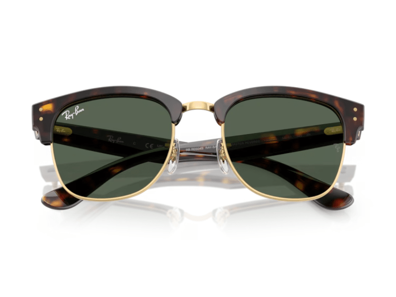 Ray Ban Clubmaster Reverse Havana Dark Green - Imagen 6