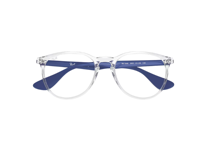 Ray Ban Erika RX7046 Transparent Blue - Imagen 5