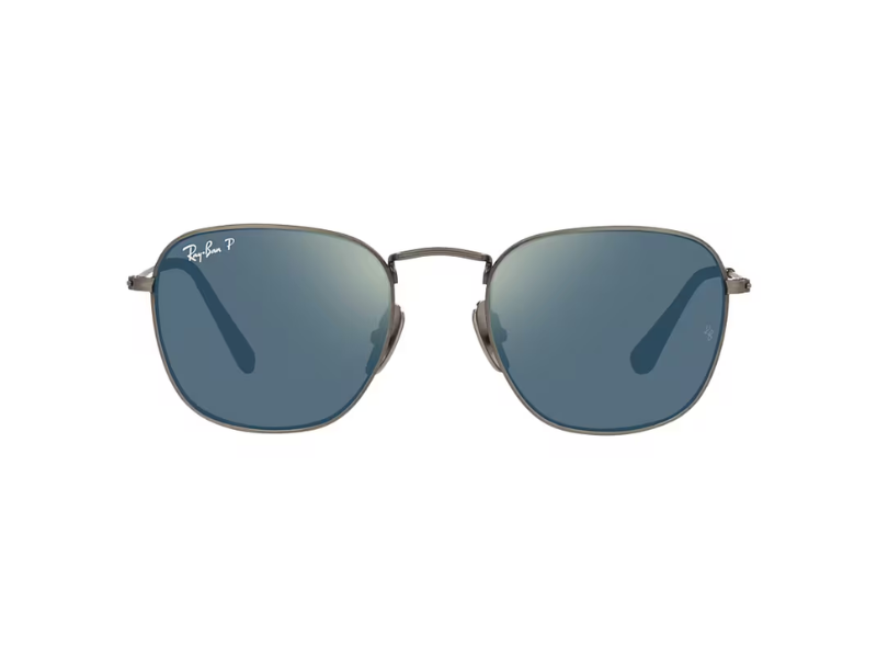 Ray Ban Frank Titanium RB8157 Gunmetal Blue Polarizadas - Imagen 3