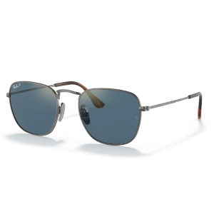 Ray Ban Frank Titanium RB8157 Gunmetal Blue Polarizadas