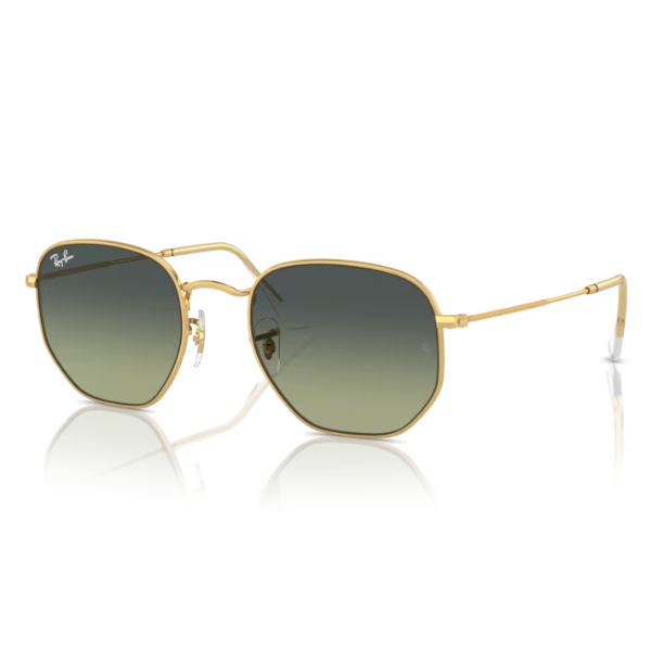 Ray Ban Hexagonal RB3548N Arista Green Vintage