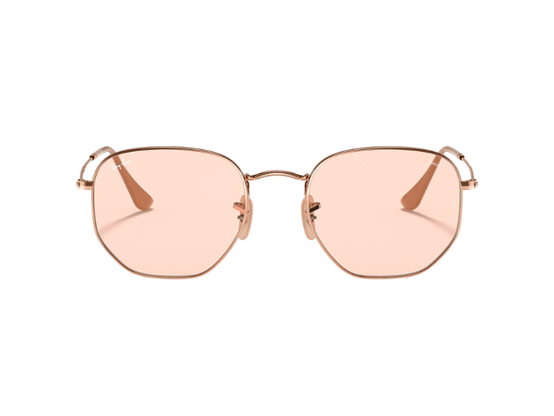 Ray Ban Hexagonal RB3548N Pink Evolve Fotocromáticas - Imagen 3