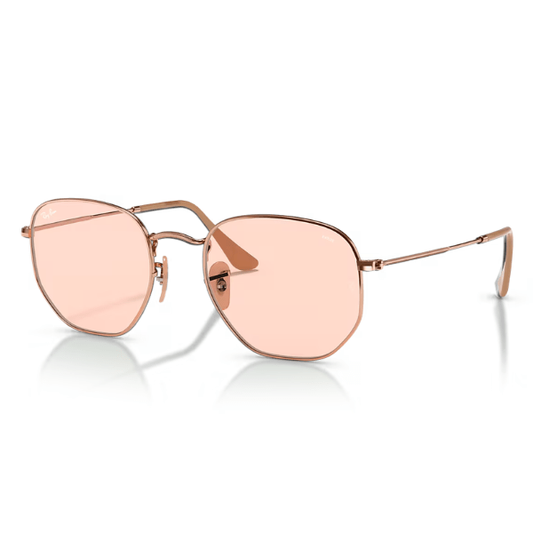 Ray Ban Hexagonal RB3548N Pink Evolve Fotocromáticas - Imagen 2
