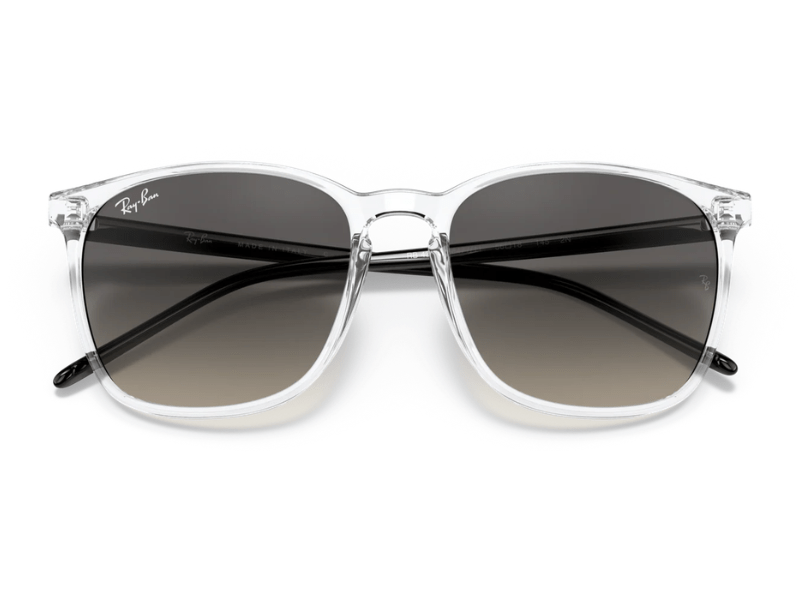 Ray Ban HighStreet RB4387 Tranparent Grey Gradient - Imagen 4