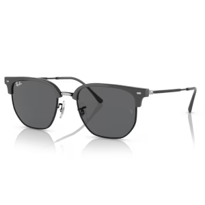 Ray Ban New Clubmaster RB4416 Grey On Black Dark Grey