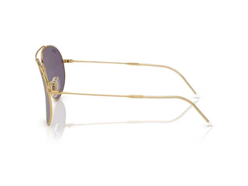 Ray Ban Aviador Reverse Oro Arista Violeta - Imagen 3