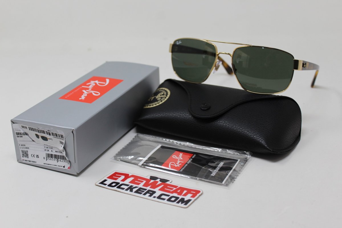 Ray Ban RB3663 Gold Verde G-15 - Imagen 7