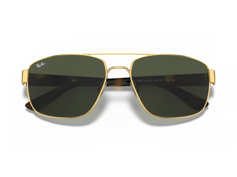 Ray Ban RB3663 Gold Verde G-15 - Imagen 6