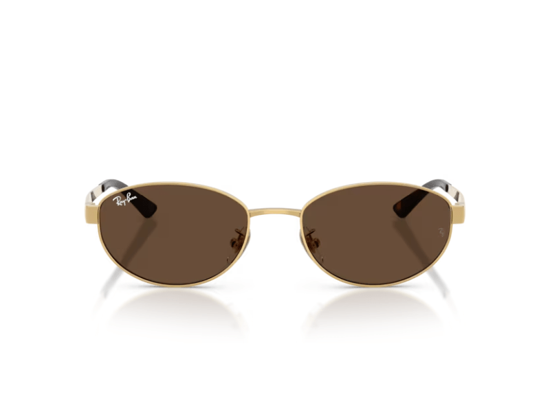 Ray Ban RB3774D Polished Gold Dark Brown - Imagen 5