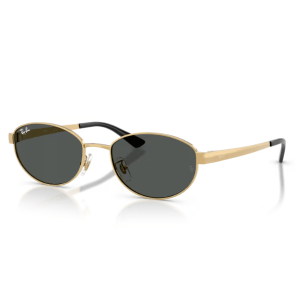 Ray Ban RB3774D Polished Gold Dark Grey