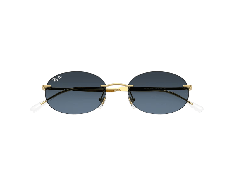 Ray Ban RB767 Polished Gold Blue Gradient - Imagen 5