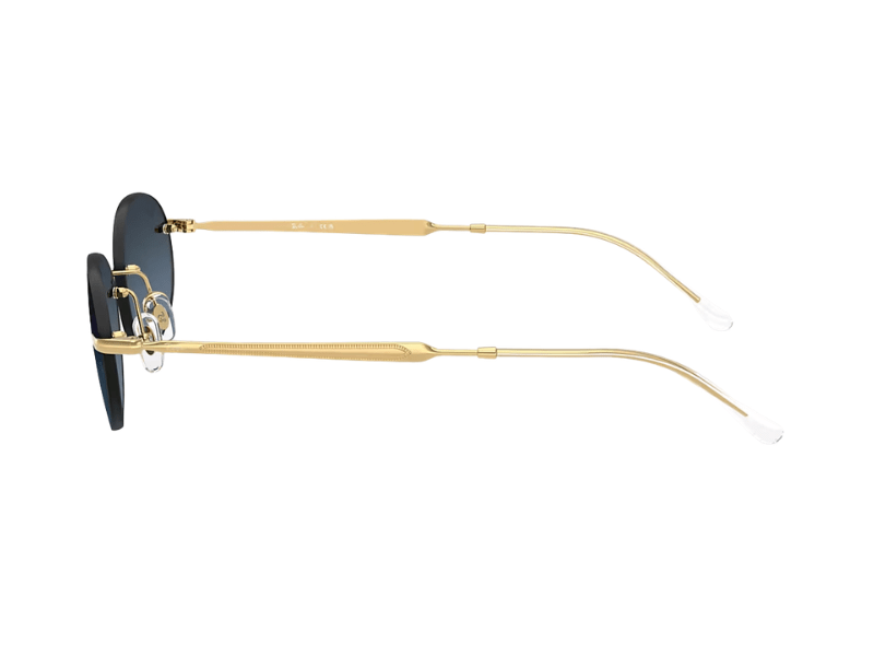 Ray Ban RB767 Polished Gold Blue Gradient - Imagen 4